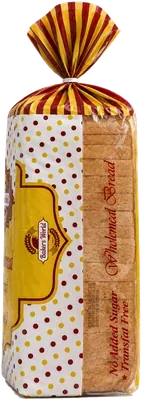 Bakers World Wholemeal bread pack, 600 g pack, side